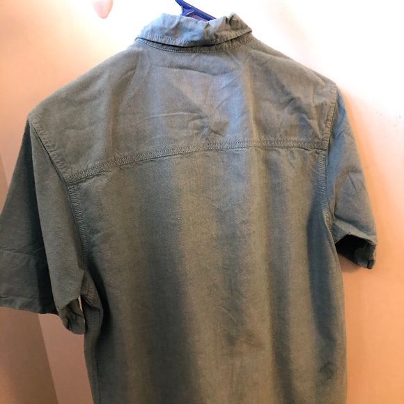 Topman Short Sleeve Shirt - Ocean Blue - Picture 4 of 8